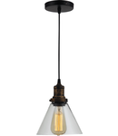 Pendul Edison Bronz 1xE14 60W