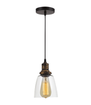 Pendul Edison Bronz 1xE27 60W