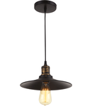 Pendul Edison Bronz+Negru 1xE27 60W