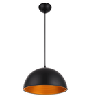 Pendul Phoenix Negru+Orange 1xE27 60W