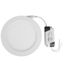 Spot Incastrat Rotund cu LED SMD 12W Alb 2700K 165x155