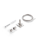 Accesoriu corp de iluminat Ego kit pendant only steel cable 2 mt Alb