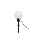 Lampa Bolo 1xMax.23W E27, 20cm, Negru, IP44