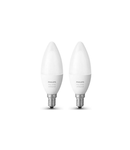 Set 2 Becuri Philips HUE Ambiance B39 6W 2200-6500K E14 BT