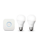 Kit Philips HUE Starter Kit 2 becuri 9W E27 si Consola