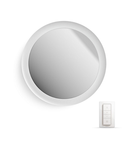 HUE Kit Aplica Adore cu oglinda LED 2550lm BT Ambiance (1 Hue Adore + dimmer) Alb IP44