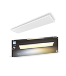 HUE Kit Plafoniera Aurelle dreptunghiulara LED 3750lm BT Ambiance (1 Hue Aurelle + dimmer)