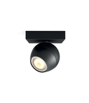 Spot aplicat Philips HUE Buckram Negru bec LED