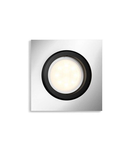 Spot LED Philips HUE patrat incastrat Milliskin Aluminiu