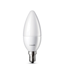 Bec Philips LED lumanare B38 FR 7 60W 2700K 806lm E14 15.000h