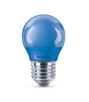 Bec LED Philips colorat P45 3.1 25W BL Albastru E27