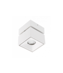 Spot - ‘LED luminaire bianco cct, 8W,680lm,AC220-240V,50/60 Hz,Ra≥80,IP20,36degrees,2700/3300/4000K,square,white