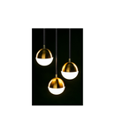 Lampa tavan - Ceiling fixture ABIES,7597,AC220-240V,50/60Hz,3*E27, IP20, triple, gold