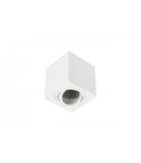 Spot - Ceiling fixture AVEIRO, aluminium,80x80x85mm, IP20, max 20W, square, white