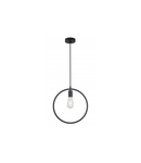 Lampa tavan - Ceiling fixture FIJA,2805, circle,AC220-240V,50/60Hz,1*E27, max.40W, IP20, Diameter31,5cm, single, black