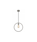 Lampa tavan - Ceiling fixture FIJA,2935, circle,AC220-240V,50/60Hz,1*E27, max.40W, IP20, Diameter31,5cm, single, grey