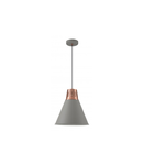 Lampa tavan - Ceiling fixture GIANNI L,8167,AC220-240V,50/60Hz,1*E27,max.40W,IP20, Diameter32cm,single, grey/gold