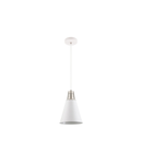 Lampa tavan - Ceiling fixture GIANNI,8075,AC220-240V,50/60Hz,1*E27, max.40W,IP20, Diameter22cm,single, white/silver