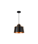 Lampa tavan - Ceiling fixture GOA ,3512, AC220-240V,50/60Hz,1*E27, IP20, Diameter 32 CM,single, black/gold