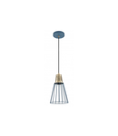 Lampa tavan - Ceiling fixture KALIOPE,8266,AC220-240V,50/60Hz,1*E27, max.40W, IP20, Diameter 18cm, single, blue