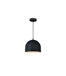 Lampa tavan - Ceiling fixture KATILU ,1884, AC220-240V,50/60Hz,1*E27, IP20, Diameter 25 CM,single, black