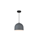 Lampa tavan - Ceiling fixture KATILU,2041, AC220-240V,50/60Hz,1*E27, IP20, Diameter 25 CM,single, grey