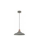 Lampa tavan - Ceiling fixture LORET L,9790,AC220-240V,50/60Hz,1*E27, max.40W, Diameter 34,8 cm,IP20, single, grey