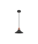 Lampa tavan - Ceiling fixture LORET M,8731,AC220-240V,50/60Hz,1*E27, max.40W, Diameter 20,5cm,IP20, single, black