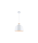 Lampa tavan - Ceiling fixture MARGUS,3086, AC220-240V,50/60Hz,1*E27, IP20, Diameter 30 CM,single, white