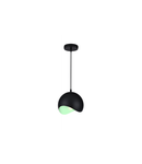 Lampa tavan - Ceiling fixture MAVIA , 1839,AC220-240V,50/60Hz,1*E27, IP20, Diameter 20 CM,single, black/green