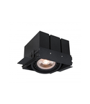 Spot - Ceiling fixture Milo,4731,AC220-240V, 50/60 Hz, 1* GU10, ES111,IP 20, recessed, frameless,black