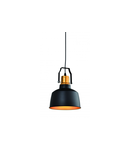 Lampa tavan - Ceiling fixture MONROE,6958,AC220-240V,50/60Hz,1*E27, IP20, Diameter 22 CM,single,black/gold