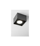 Spot - Ceiling fixture SAKURA,alum.,120x120x85,IP20,ES111,GU10,square,black