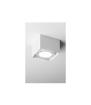 Spot - Ceiling fixture SAKURA,alum.,120x120x85,IP20,ES111,GU10,square,white