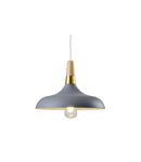 Lampa tavan - Ceiling fixture SKANDI 1,7368,AC220-240V,50/60Hz,1*E27, IP20, Diameter 35 CM, single, grey