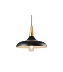 Lampa tavan - Ceiling fixture SKANDI 2,7382,AC220-240V,50/60Hz,1*E27, IP20, Diameter 35 CM, single, black