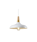 Lampa tavan - Ceiling fixture SKANDI 4,7504,AC220-240V,50/60Hz,1*E27, IP20, Diameter 35 CM, single, white