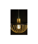 Lampa tavan - Ceiling fixture TULIP,3444, AC220-240V,50/60Hz,1*E27, IP20, Diameter 36 CM,single, black/gold