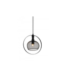 Lampa tavan - Ceiling fixture XALIS 1, 7214,AC220-240V,50/60Hz,1*E27, IP20, Diameter 30 CM, single, black