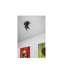 Spot - Ceiling light fixture BLINK, AC220-240V, 50/60 Hz, GU10, max. 20W, IP20, single, black