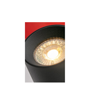Miniatură Spot - Ceiling luminaire FARGO 2, aluminum, 70x166mm, IP20, max 20W, round, black - imaginea 3