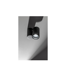 Miniatură Spot - Ceiling luminaire LUPO, aluminum, 11.6×5.6×11.5, IP20, 1*GU10, max. 50W, round, black - imaginea 2