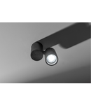 Miniatură Spot - Ceiling luminaire LUPO, aluminum, 11.6×5.6×11.5, IP20, 1*GU10, max. 50W, round, black - imaginea 3