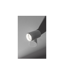 Miniatură Spot - Ceiling luminaire LUPO, aluminum, 11.6×5.6×11.5, IP20, 1*GU10, max. 50W, round, white - imaginea 2