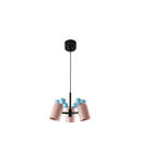 Lampa tavan - Ceiling luminaire MOUSE II, 2677, max.250V, 50/60Hz, 3*E27, max.25 W, IP20, avg. 30 cm, pink