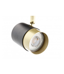 Spot - Ceiling luminaire ORIO, aluminum, 43.0×5.5×14.0, IP20, 3*GU10, max. 50W, round, black