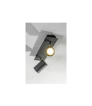 Miniatură Spot - Ceiling luminaire VENETO, IP20, max. 20W, 2 x GU10, round, black - imaginea 2