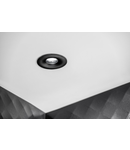 Spot - Ceiling spot fixture ALESSIO, IP54, round, black