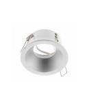 Spot - Ceiling spot fixture ELVA, IP54, round, Ø85x45mm, white