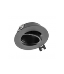 Spot - Ceiling spot light fixture LINTO, IP20, round, Ø90x29mm, black